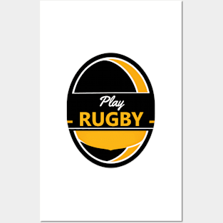 Play Rugby Posters and Art